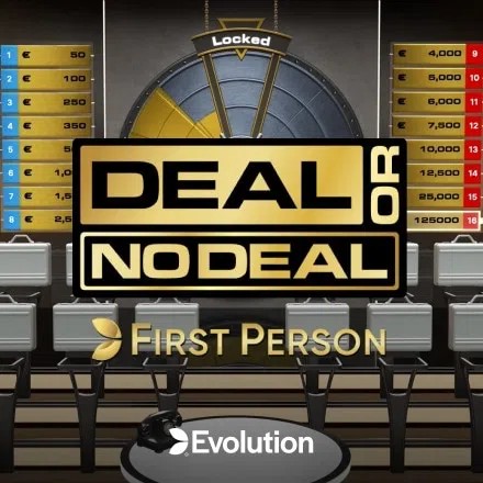 First Person Deal or No Deal game by Evolution – logo hosted on Wintopia Casino