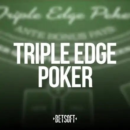 Triple Edge Poker game by Betsoft Gaming – logo hosted on Wintopia Casino